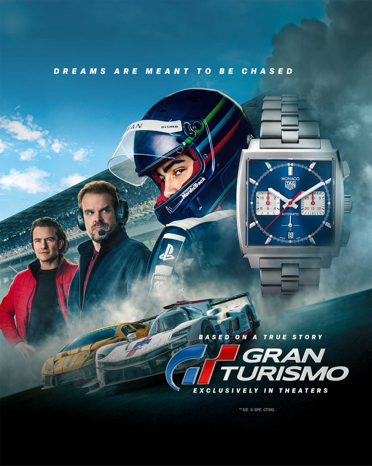 Tag Heuer Monaco Hits The Big Screen In ‘Gran Turismo: Based On A True Story’