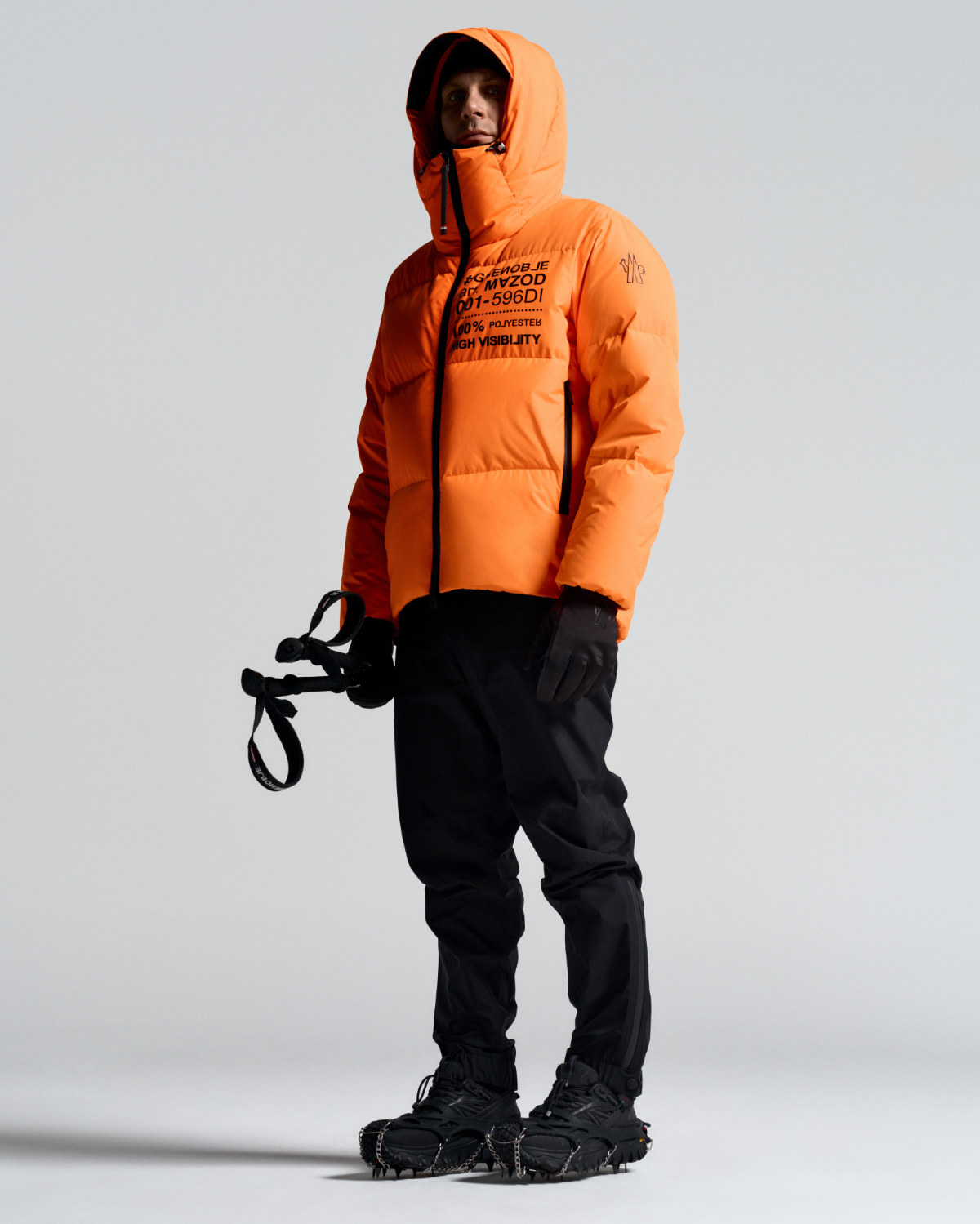 Mazod Printed Ripstop Down Ski Jacket