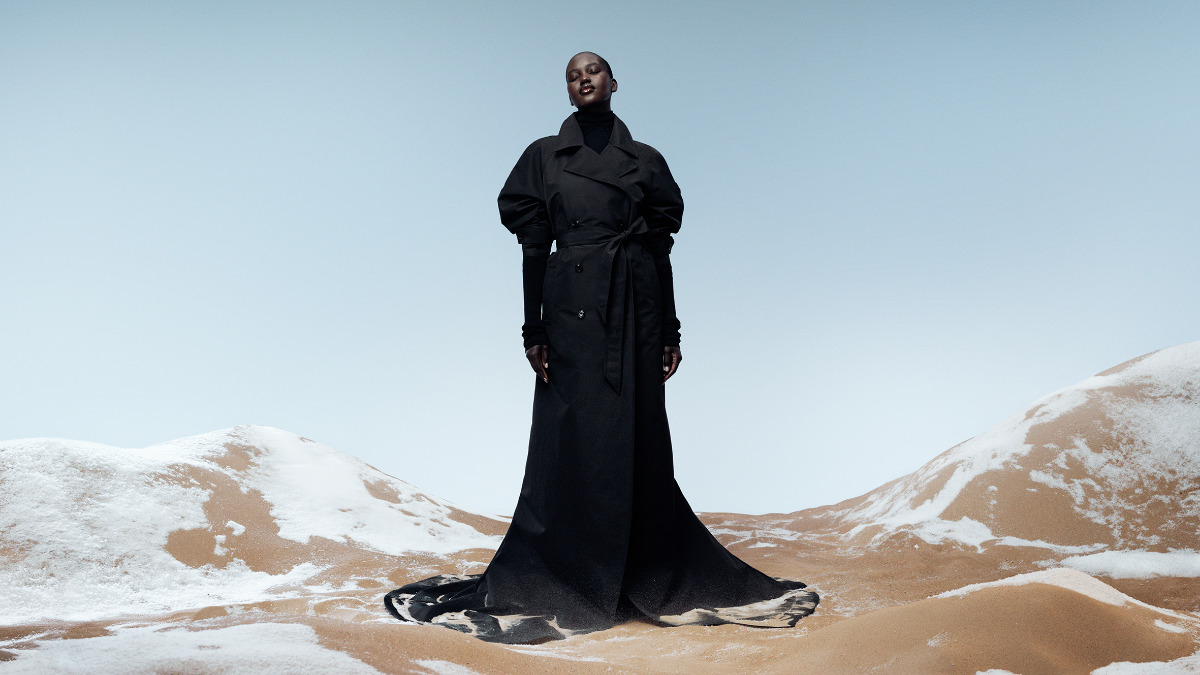 Moncler X EE72 By Edward Enninful: Extreme Beauty Meets Couture Adventure