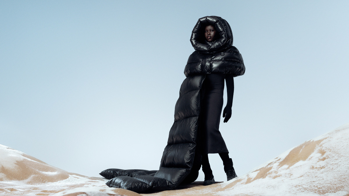 Moncler X EE72 By Edward Enninful: Extreme Beauty Meets Couture Adventure