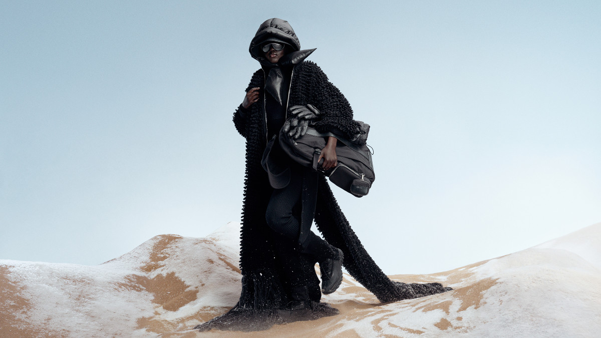Moncler X EE72 By Edward Enninful: Extreme Beauty Meets Couture Adventure
