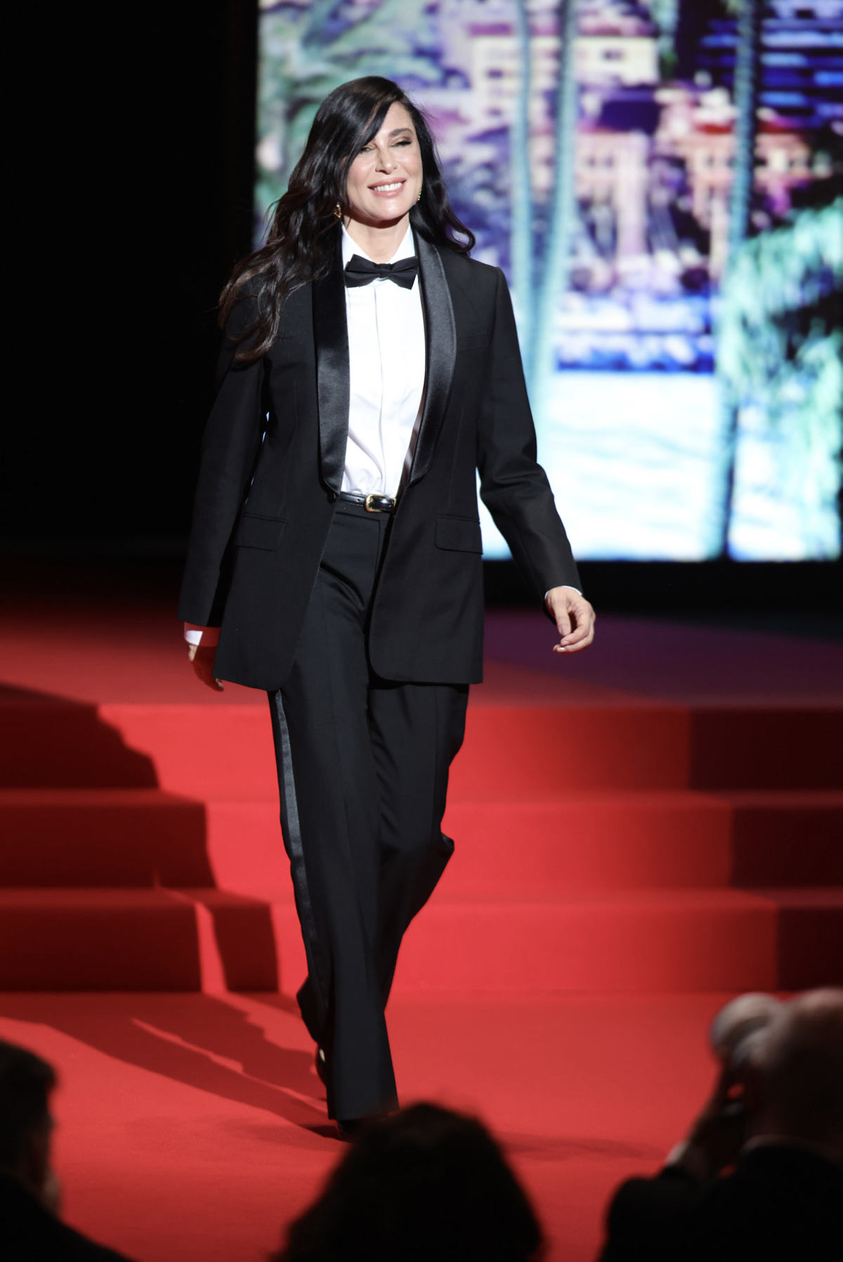 Nadine Labaki In Celine At The 77th Annual Cannes Film Festival