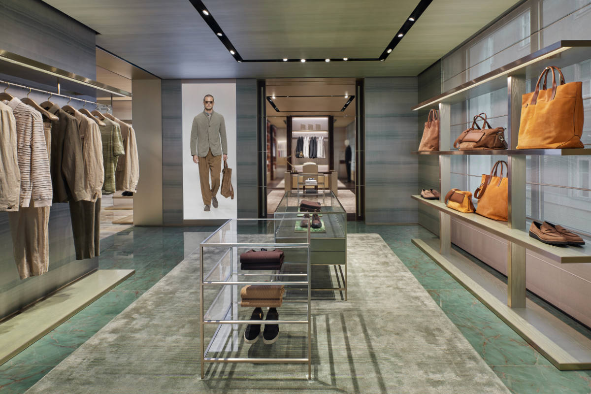 Giorgio Armani Opens Its New Boutique In Vienna, Austria