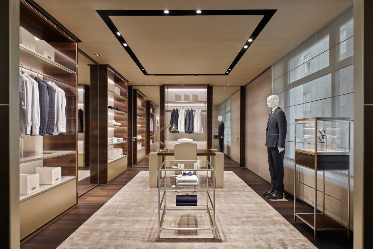 Giorgio Armani Opens Its New Boutique In Vienna, Austria