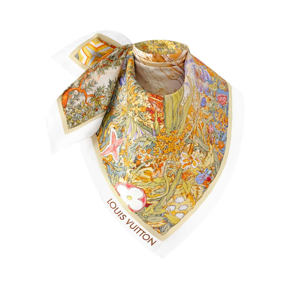 Louis Vuitton Presents LV Art Silk Squares, A New Collection Of Silk Scarves