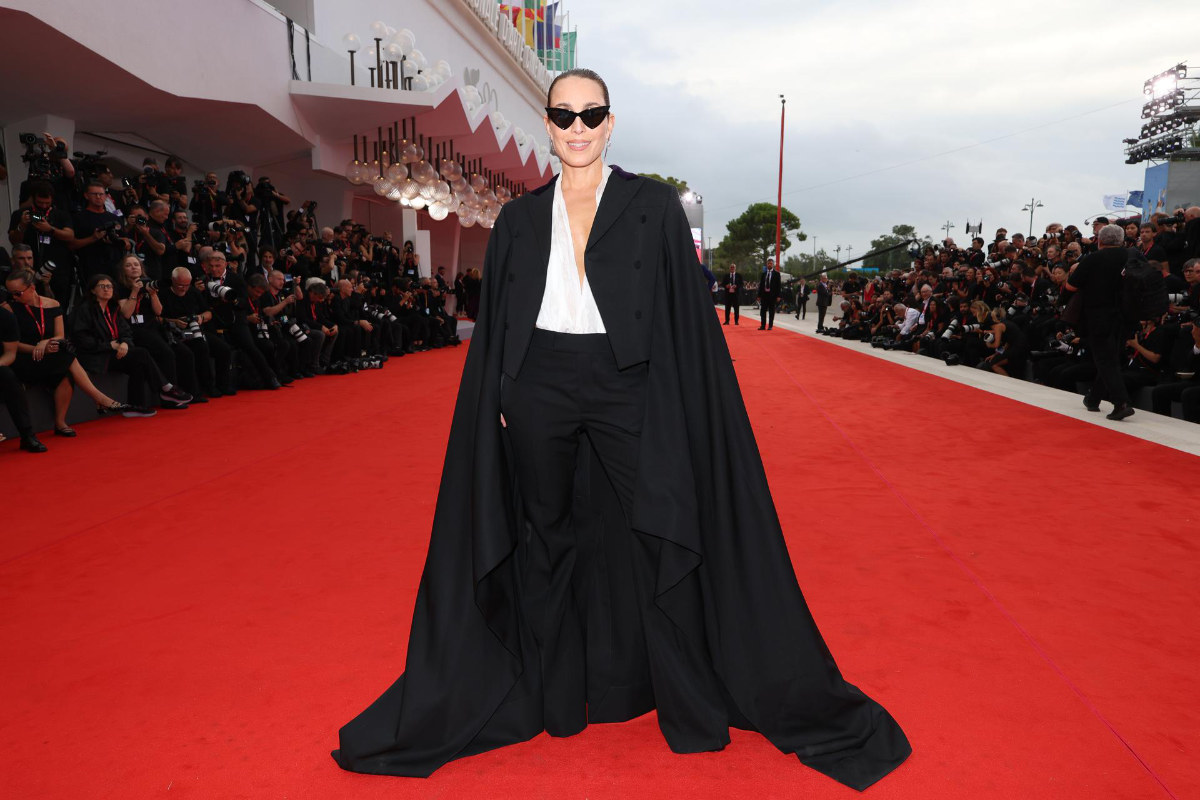 Noomi Rapace Stuns In Alexander McQueen At The Venice Film Festival 2025