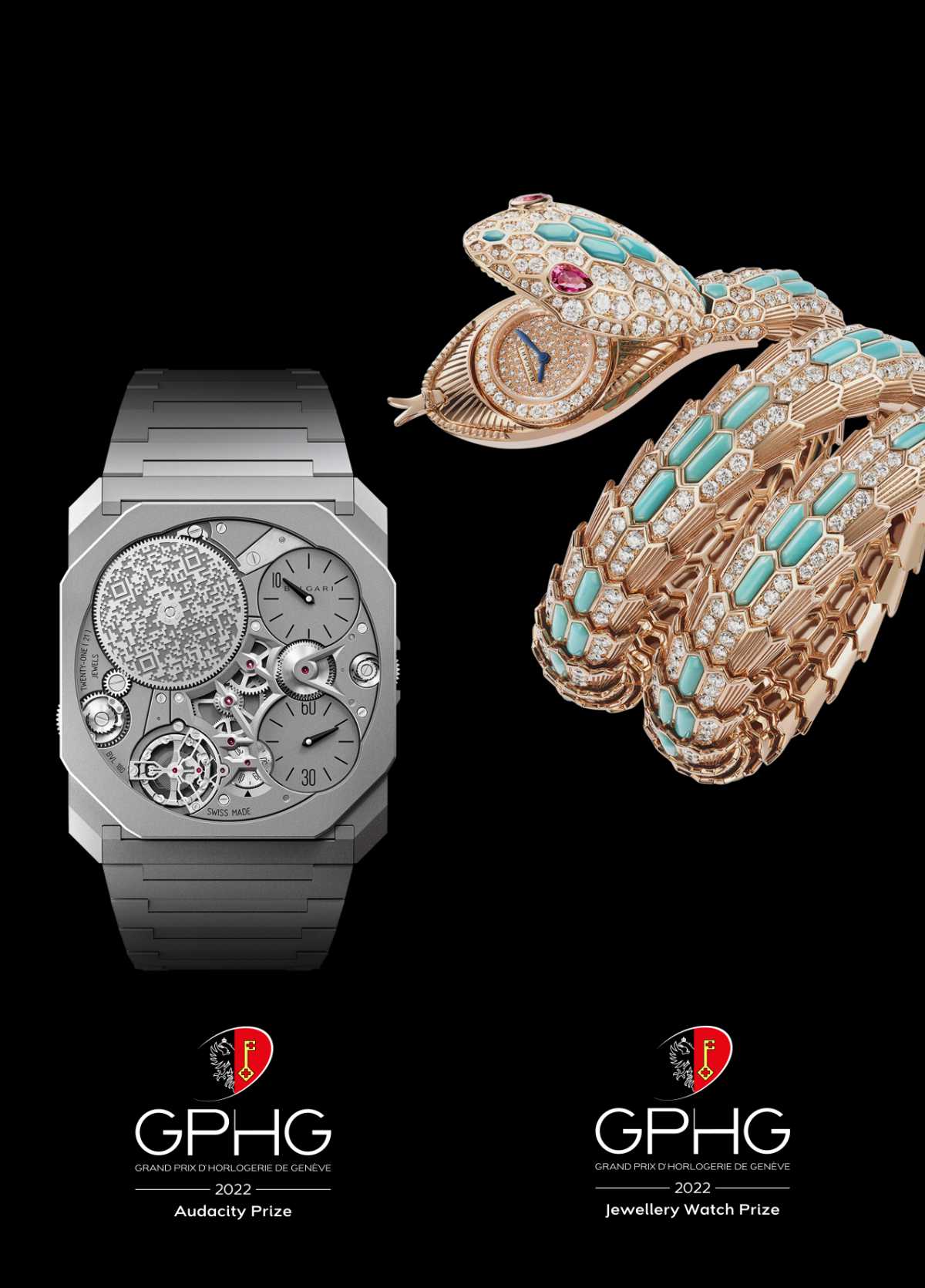 Bulgari Bvlgari Sparkled At Grand Prix D Horlogerie De Geneve