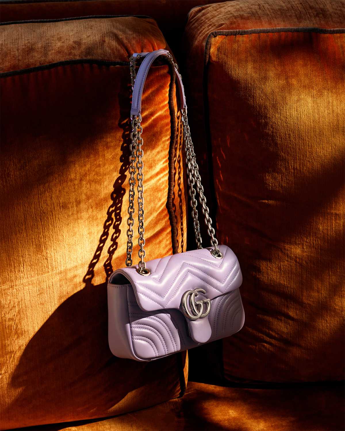 Gucci Presents A New Design Of The GG Marmont Handbag