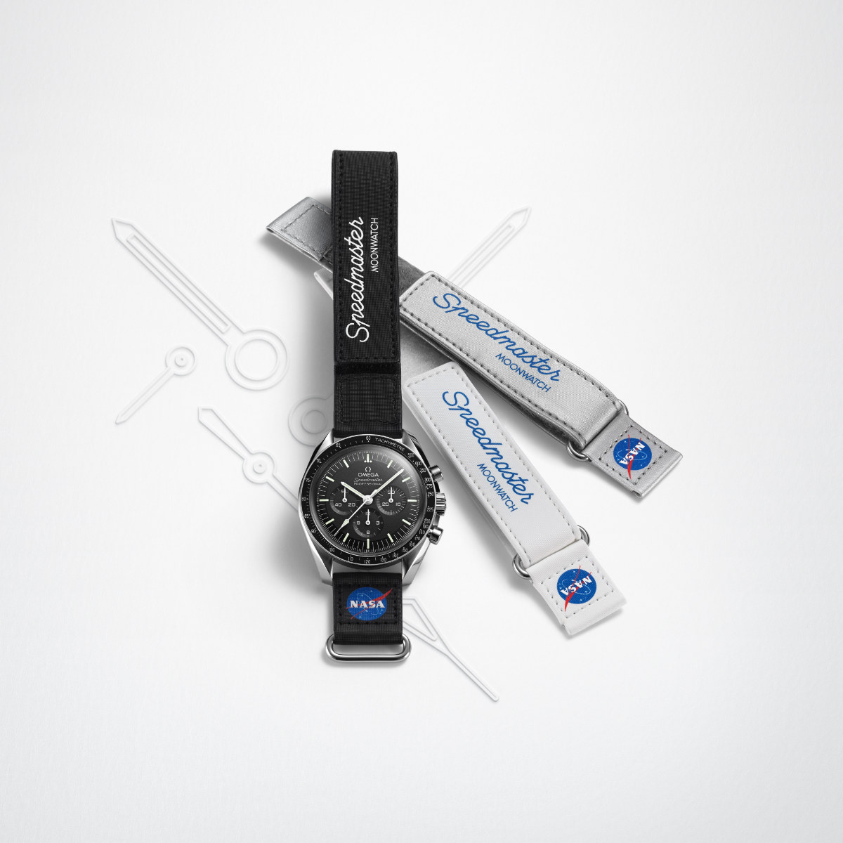 OMEGA Presents Novelties For 2021 - Speedmaster Moonwatch Velcro® Straps
