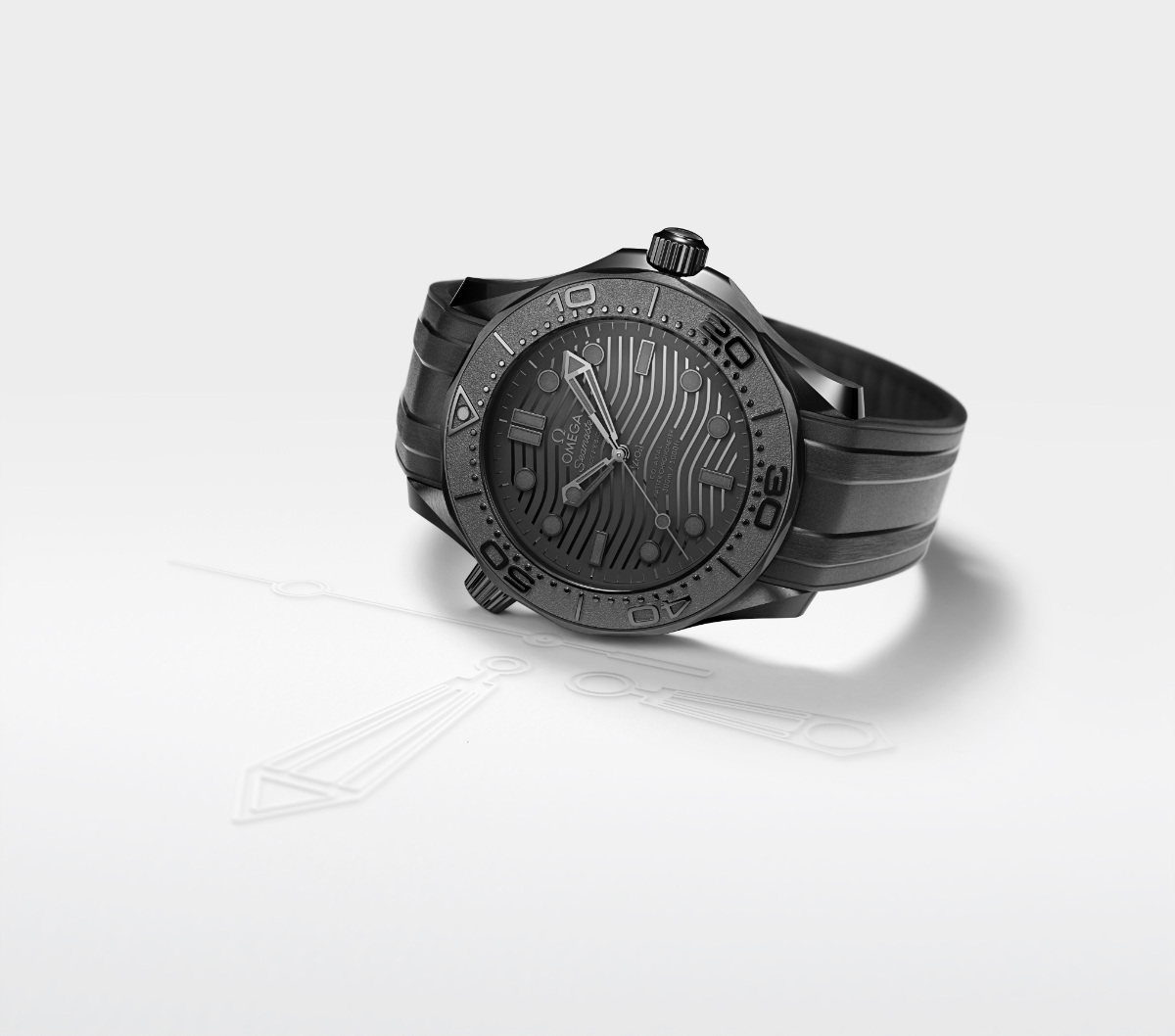 OMEGA Presents Its New Fantastic Timepieces For 2021 - Seamaster Diver 300M Black Black