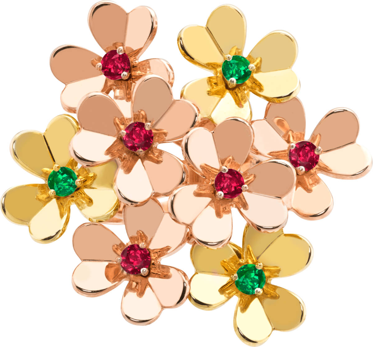 Van Cleef & Arpels Presents Its New Frivole Creations: Shimmering Blossoms