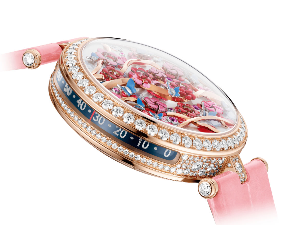 Van Cleef & Arpels Presentiert New Lady Arpels Heures Florales Watches
