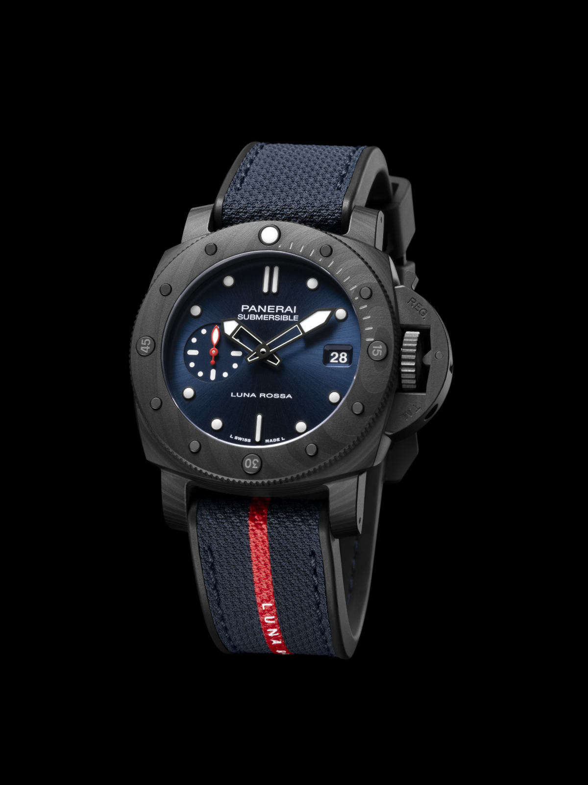 Panerai Unveils The New Submersible Luna Rossa Carbotech™ PAM01563