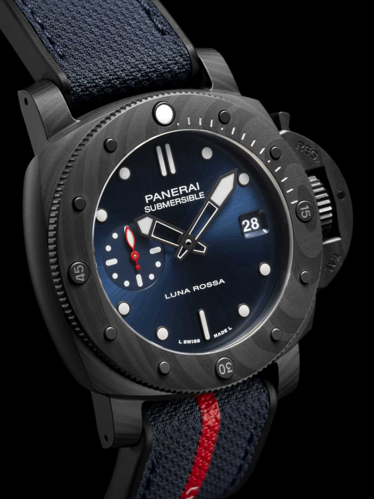 Panerai Unveils The New Submersible Luna Rossa Carbotech™ PAM01563