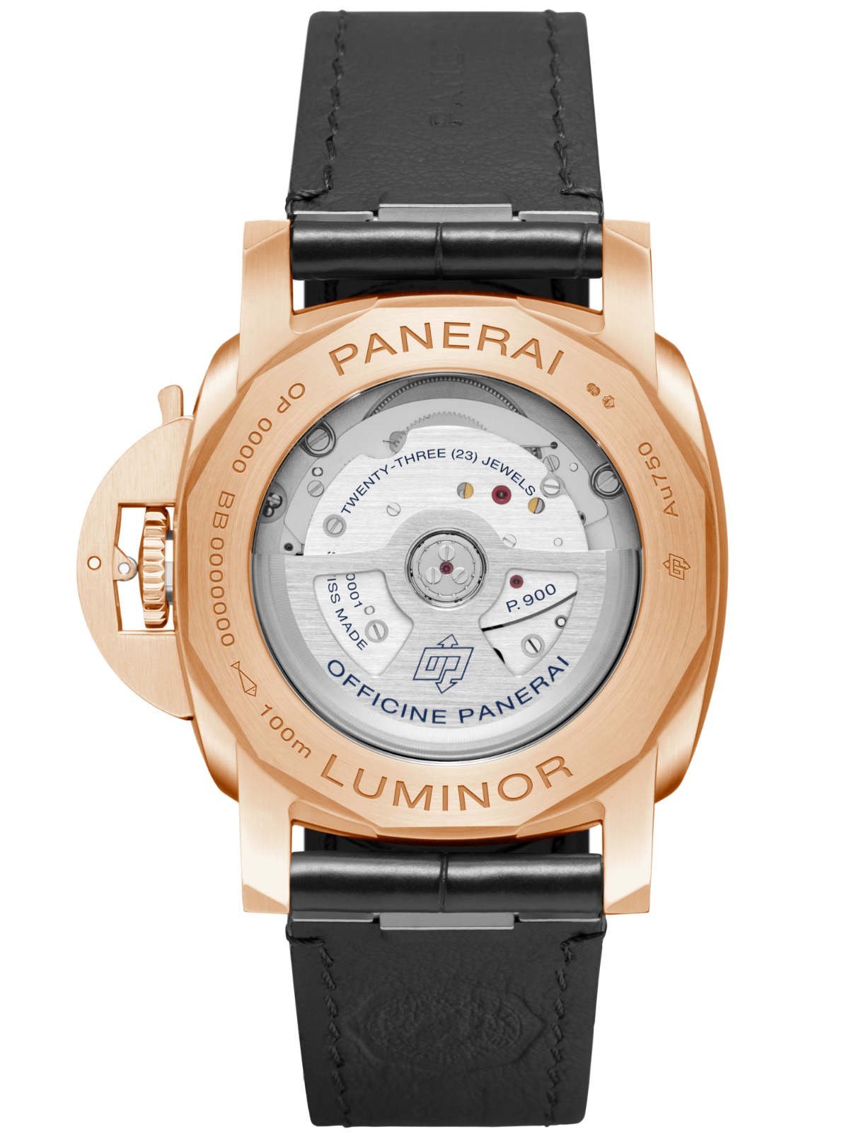 Panerai Introduces Precious Metal Into The Luminor Quaranta™ BiTempo Series