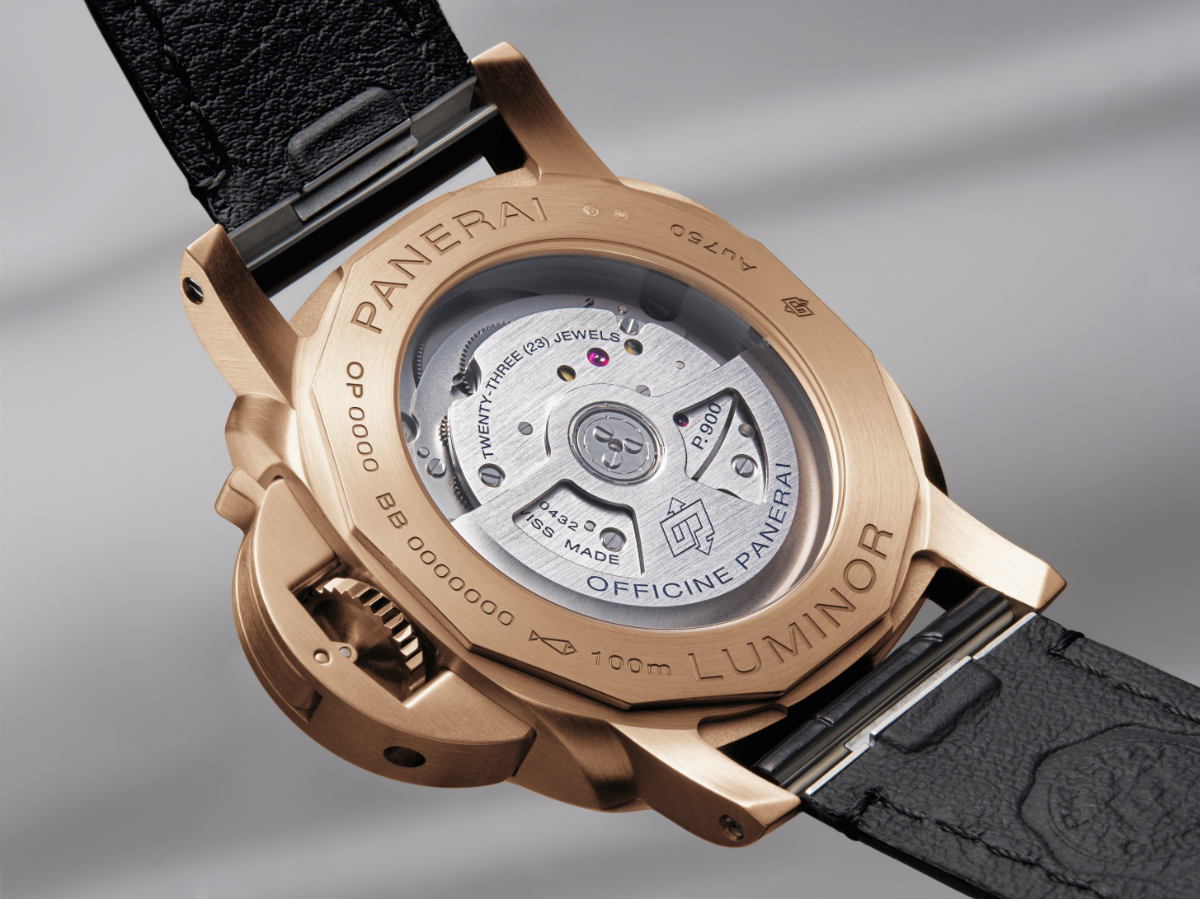 Panerai Introduces Precious Metal Into The Luminor Quaranta™ BiTempo Series