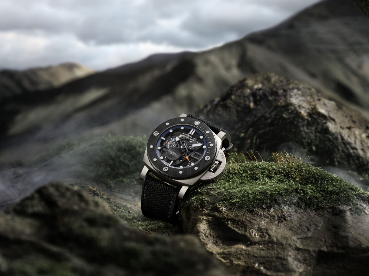 The New Panerai Submersible GMT Titanio Mike Horn Experience Edition PAM01670