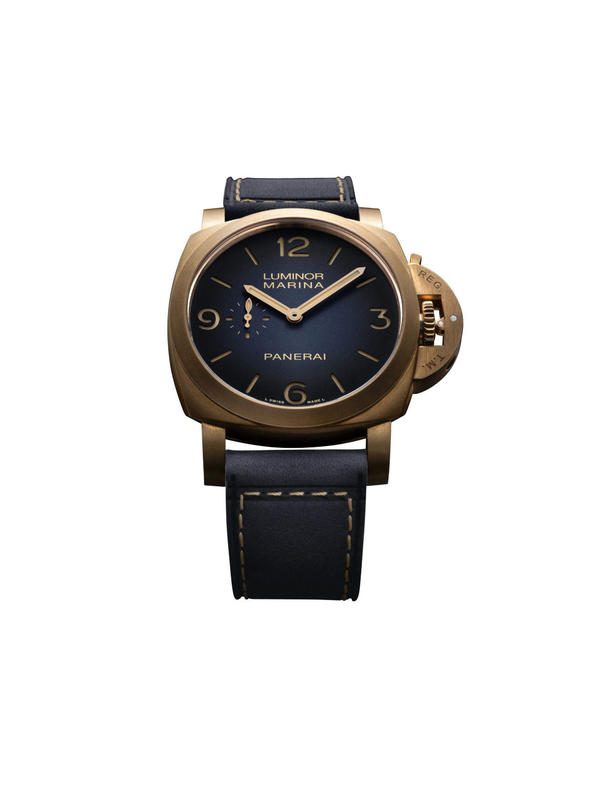 Panerai Introduces Bronze To Its Iconic Luminor Marina With PAM01678