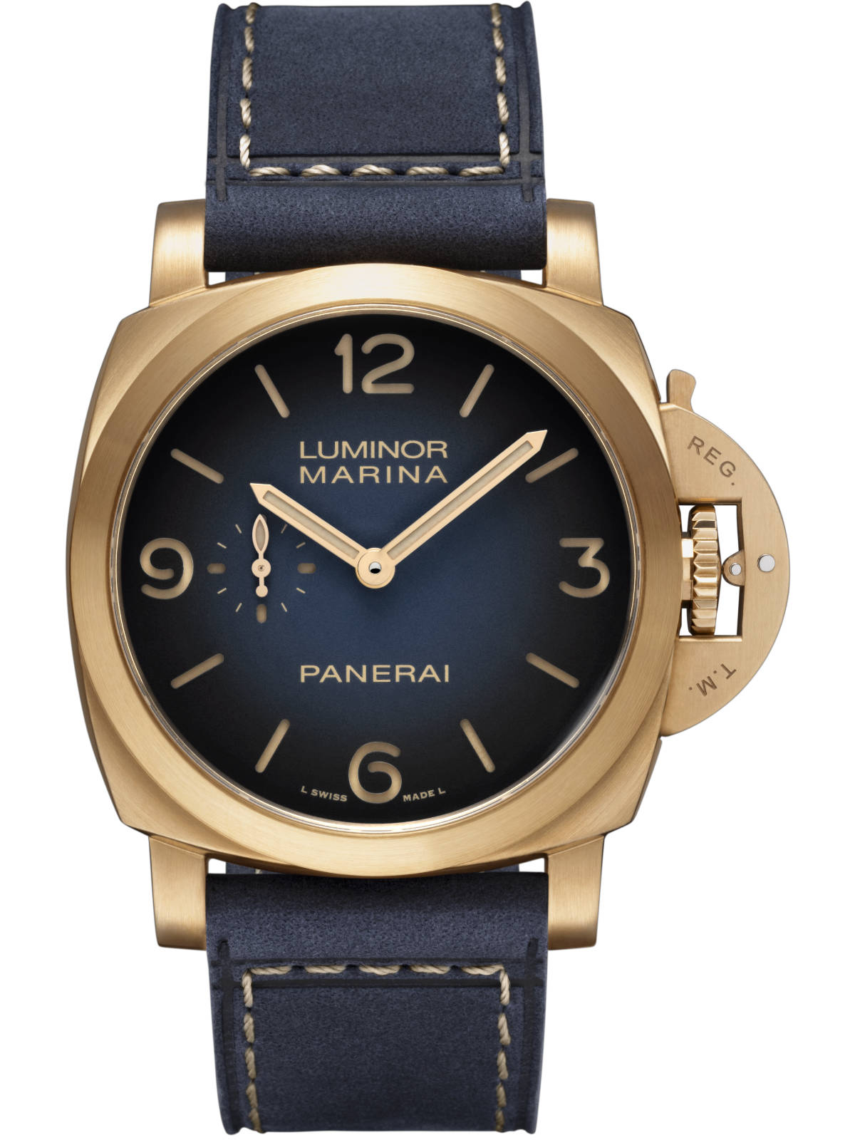 Panerai Introduces Bronze To Its Iconic Luminor Marina With PAM01678