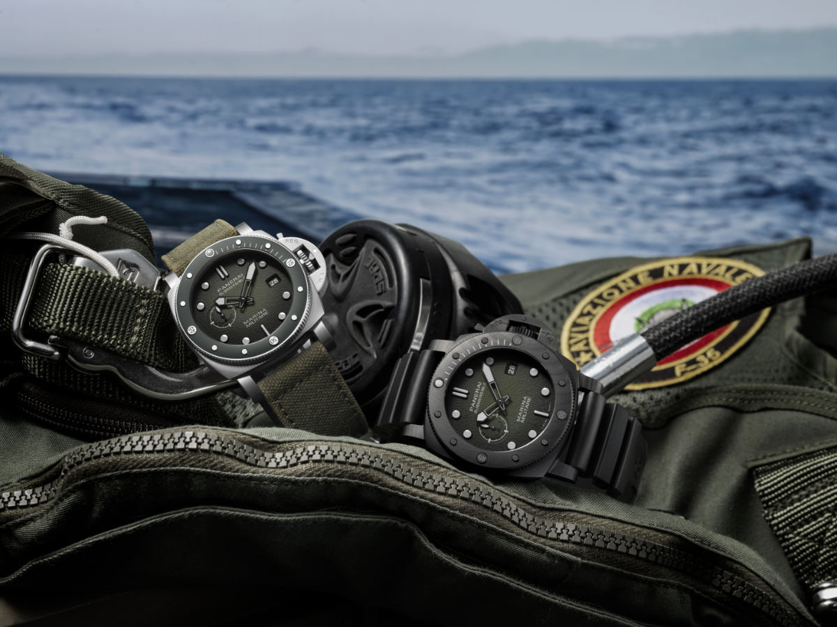 Panerai Unveils New Watches To Celebrate Partnership With The Marina Militare