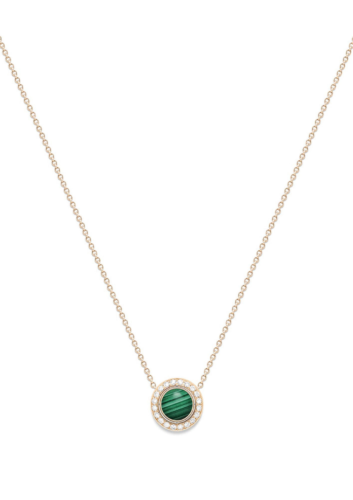 Low Price Piaget Possession Malachite & Diamond Pendant Ladies