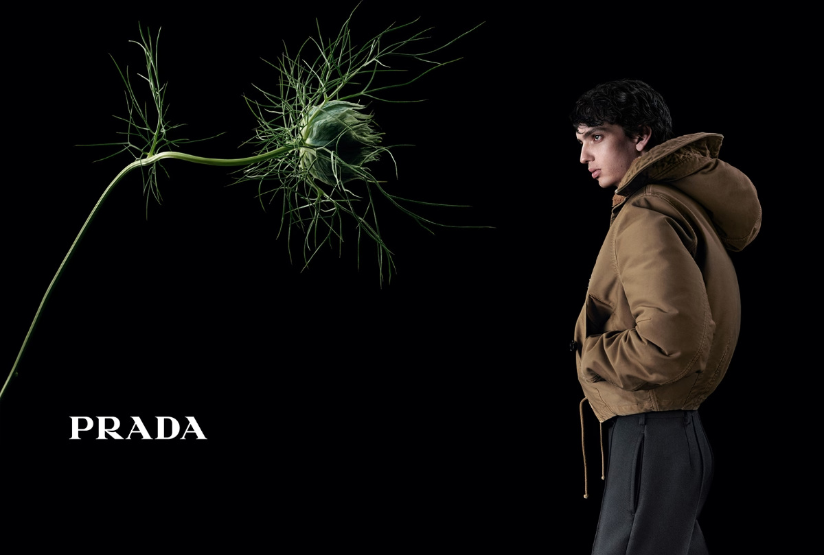 Prada Fall/Winter 2023 Women’s And Men’s Campaign: In Conversation With A Flower