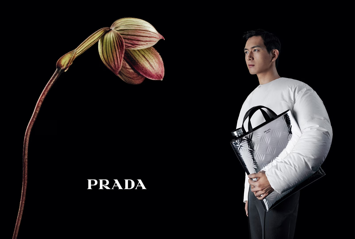 Prada Fall/Winter 2023 Women’s And Men’s Campaign: In Conversation With A Flower