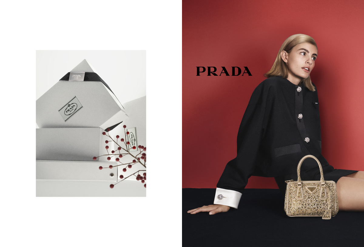 Prada: Prada Presents Its New Holiday 2022 Campaign: A Simple 