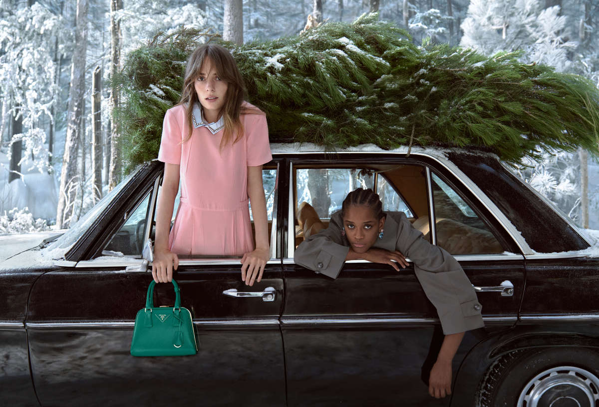 Prada Holiday 2025 Campaign: A Cinematic Winter’s Tale