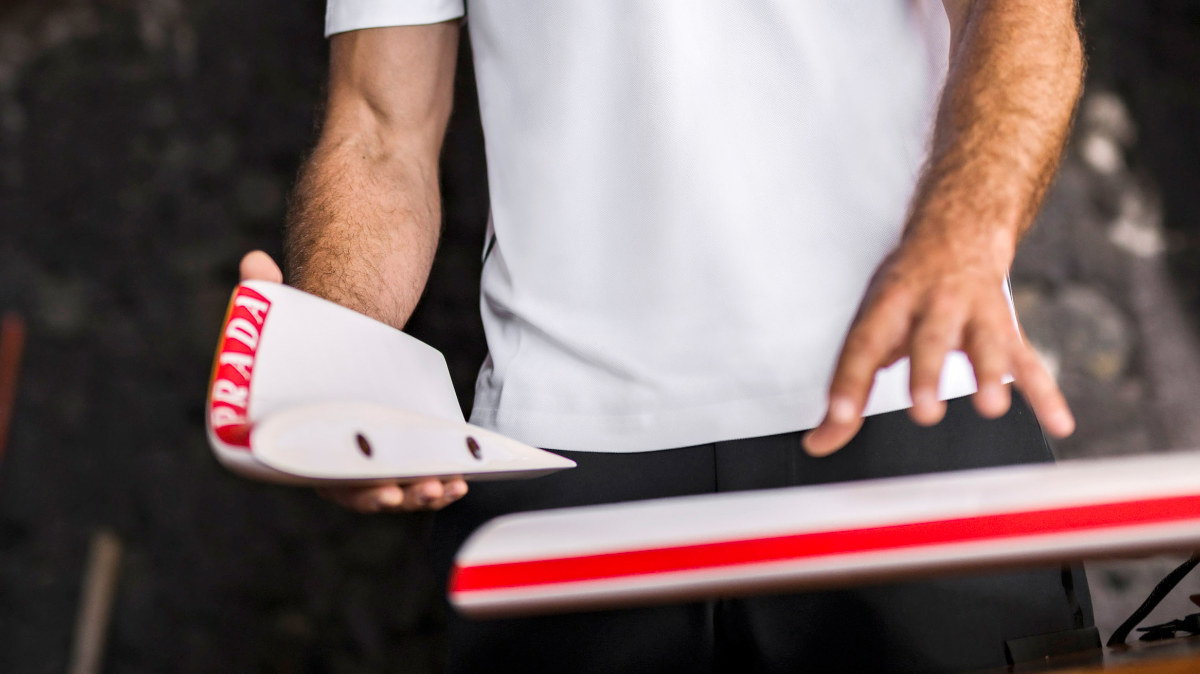 Wingsuit Foil – Soaring: Prada Linea Rossa Pushes Limits With Red Bull Athlete Peter Salzmann