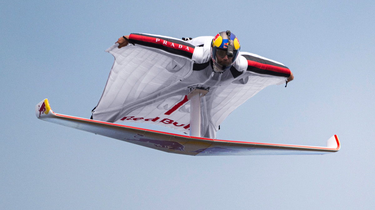 Wingsuit Foil – Soaring: Prada Linea Rossa Pushes Limits With Red Bull Athlete Peter Salzmann