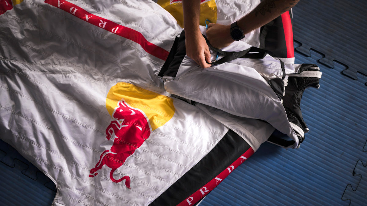 Wingsuit Foil – Soaring: Prada Linea Rossa Pushes Limits With Red Bull Athlete Peter Salzmann