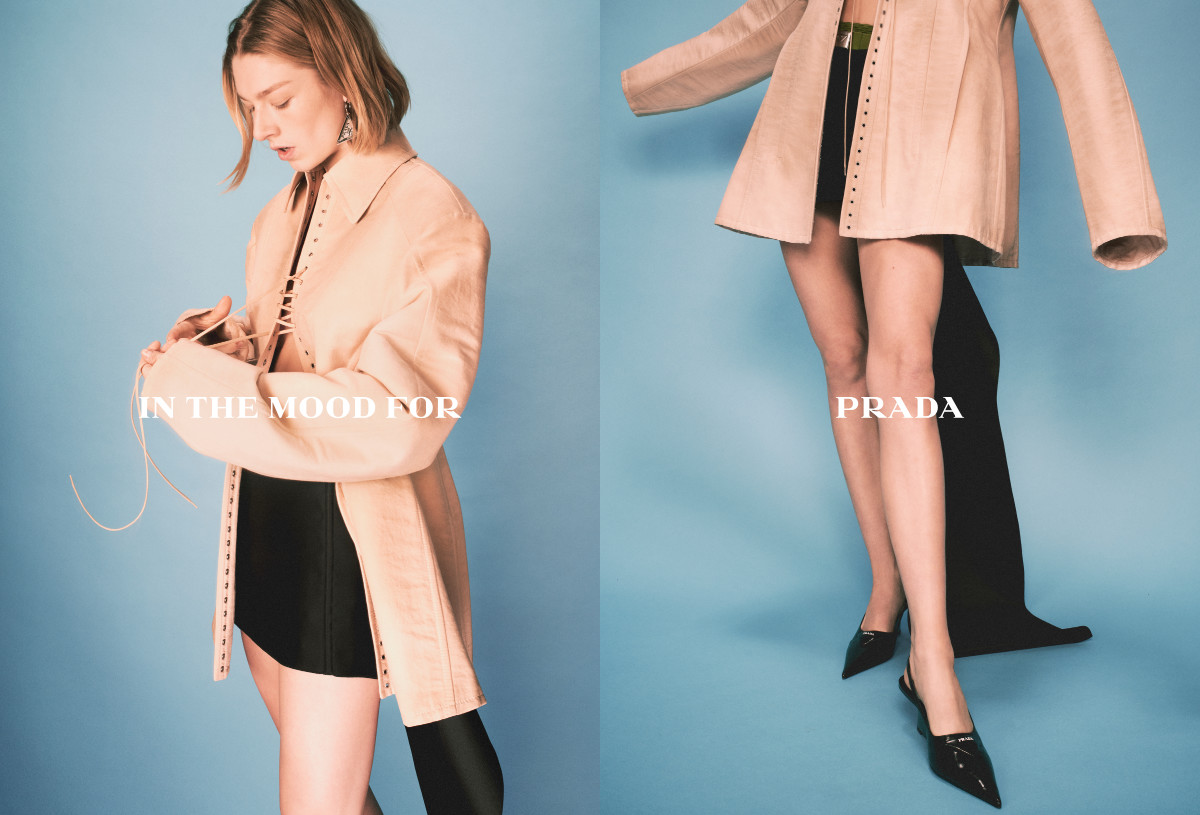 Prada Womenswear Spring/Summer 2022 Advertising Campaign: In The Mood For Prada