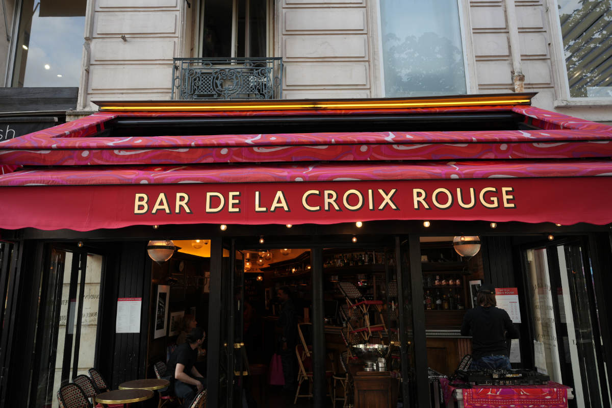 Pucci Takes Over Bar De La Croix Rouge In Paris