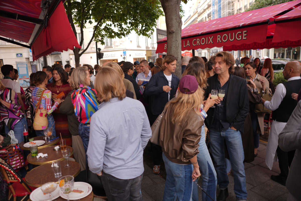 Pucci Takes Over Bar De La Croix Rouge In Paris