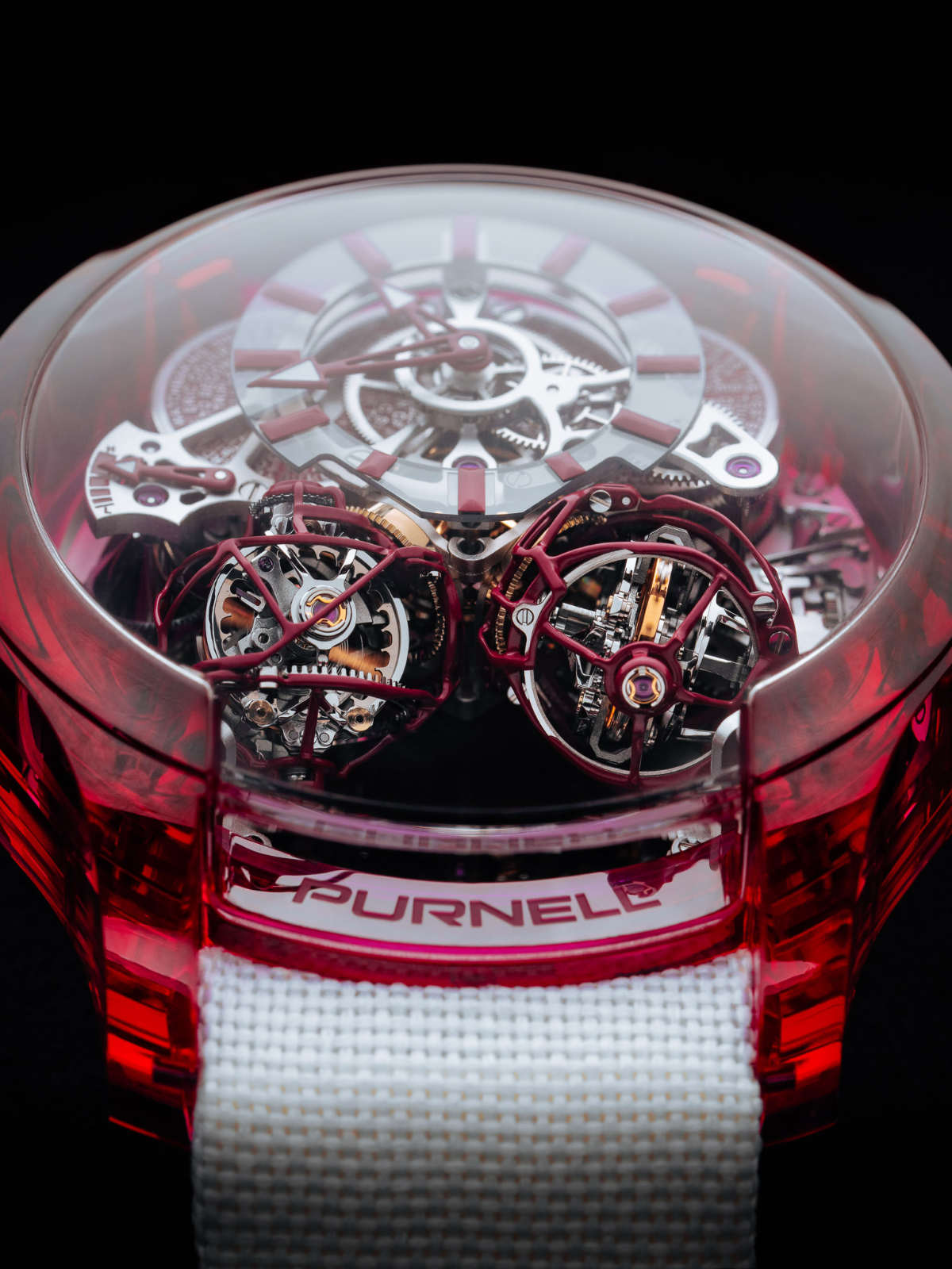 Purnell: Escape II Unique Absolute Sapphire “Hancock Red”