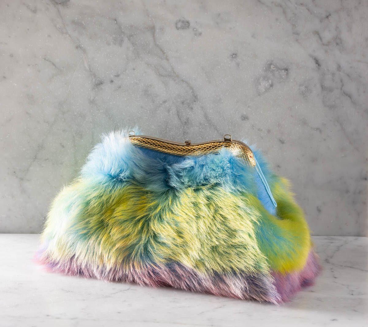 Bulgari's Serpentine Shearling Multicolour Limited Edition Bags