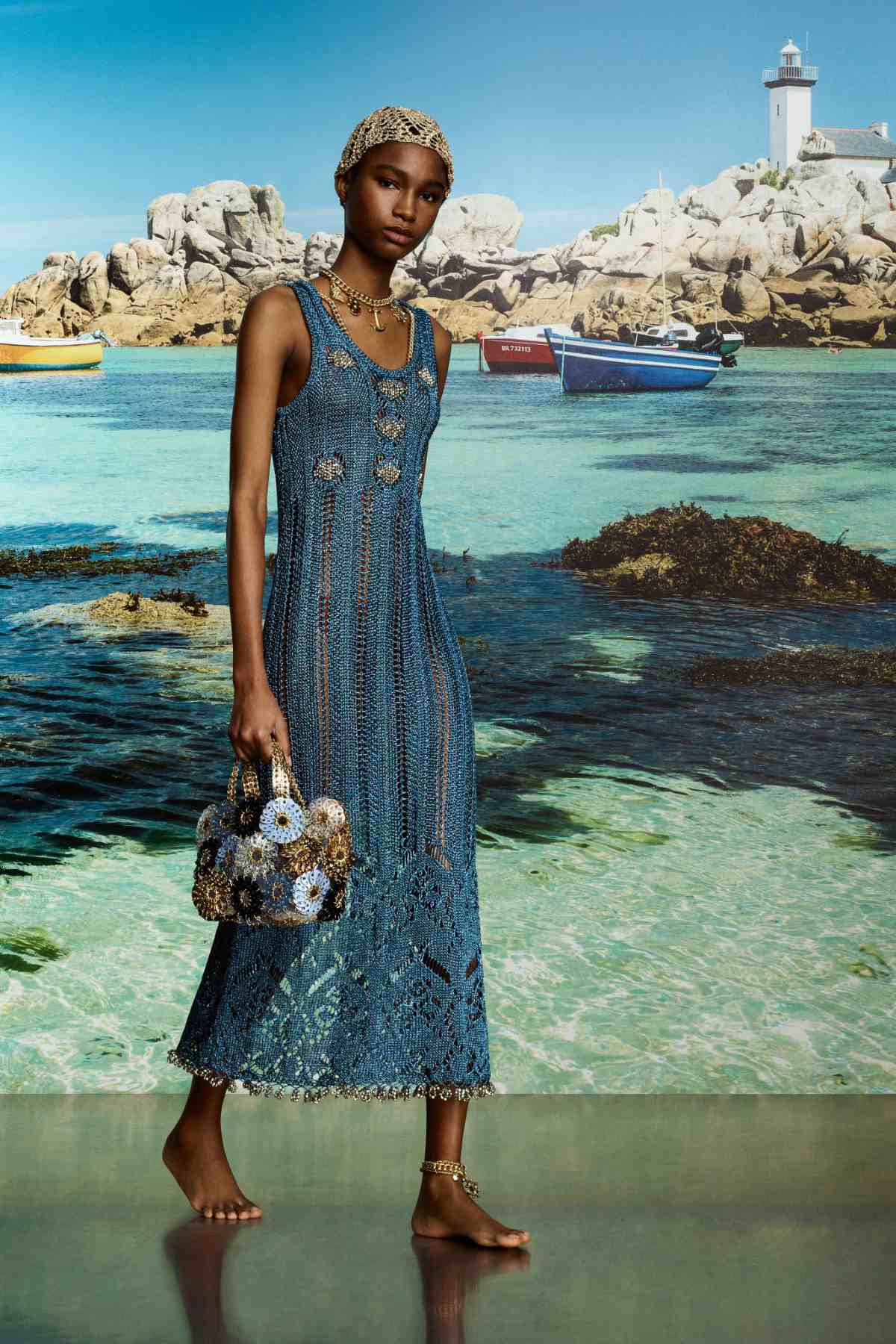 Rabanne Present Its New Pre-Fall 2025 Pre-Collection & Beachwear: Atlantic Allusions