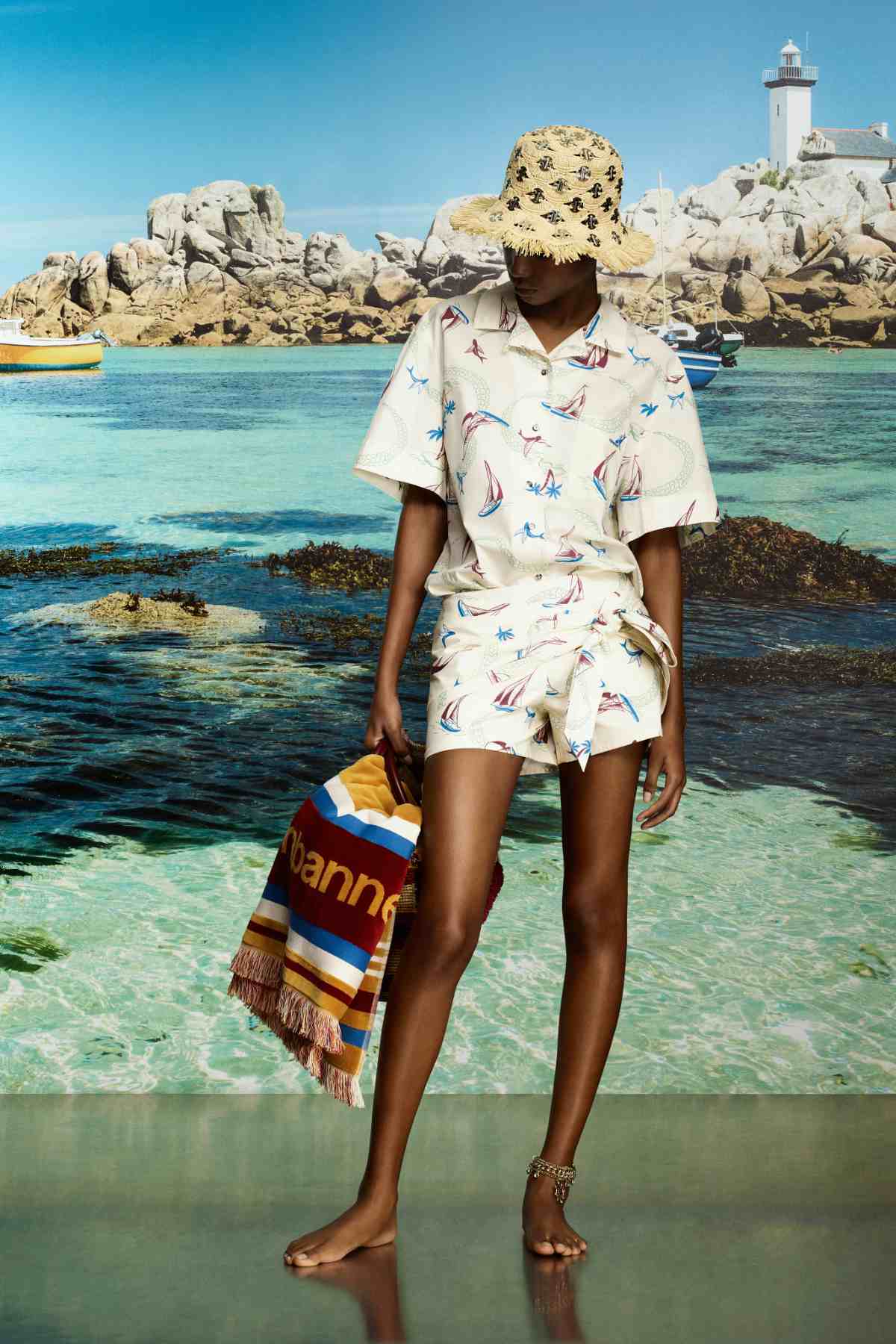 Rabanne Present Its New Pre-Fall 2025 Pre-Collection & Beachwear: Atlantic Allusions