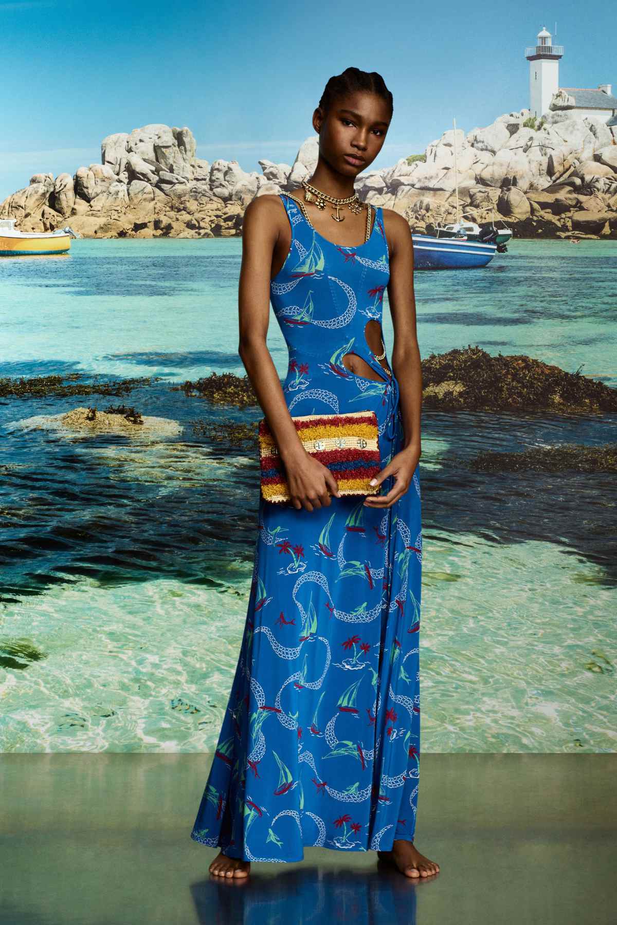 Rabanne Present Its New Pre-Fall 2025 Pre-Collection & Beachwear: Atlantic Allusions