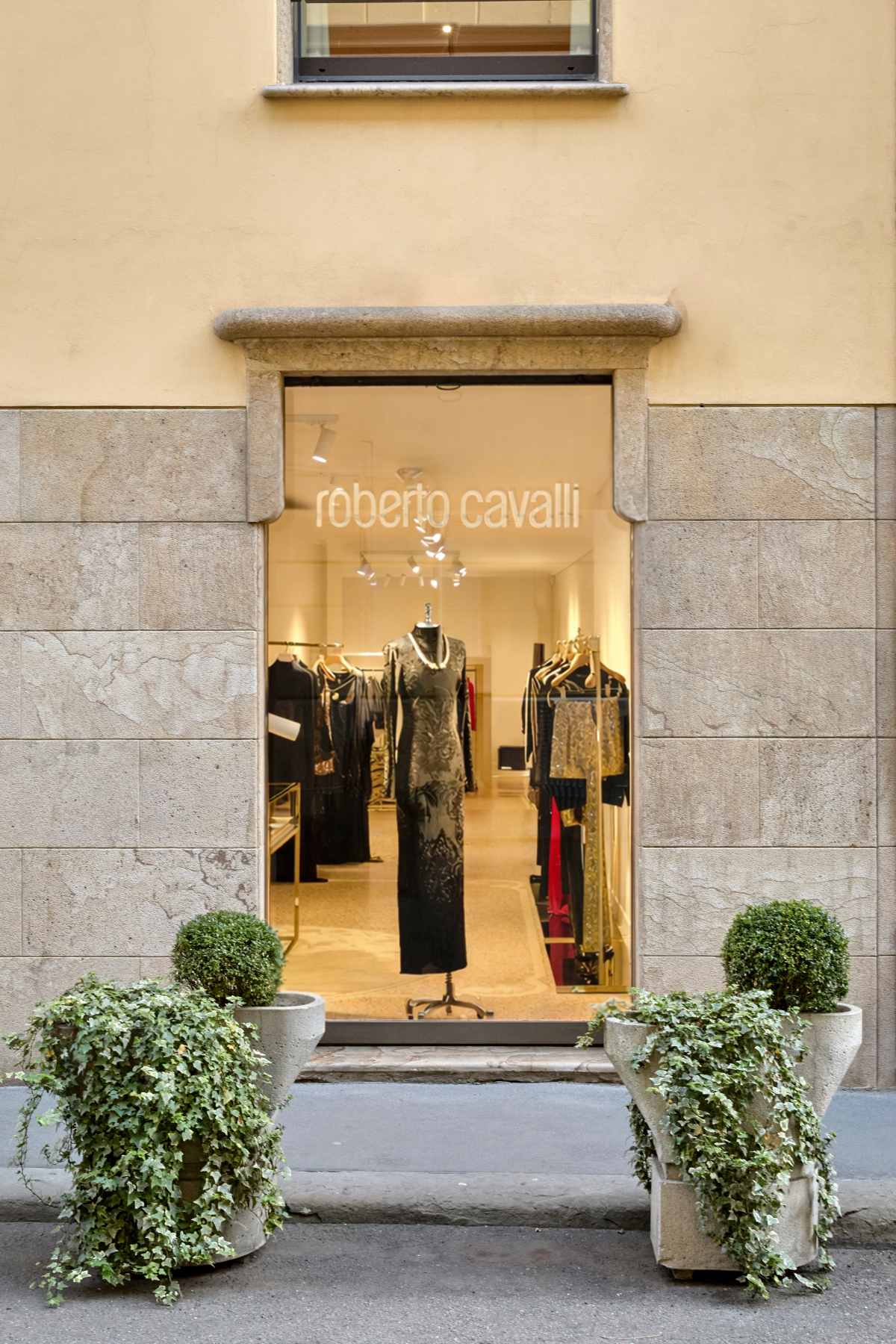 Roberto Cavalli Opens A Milan Flagship Boutique