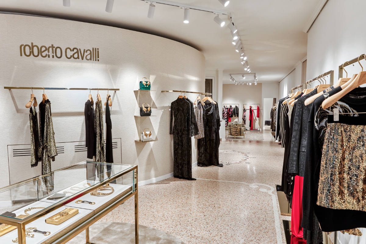 Roberto Cavalli Opens A Milan Flagship Boutique