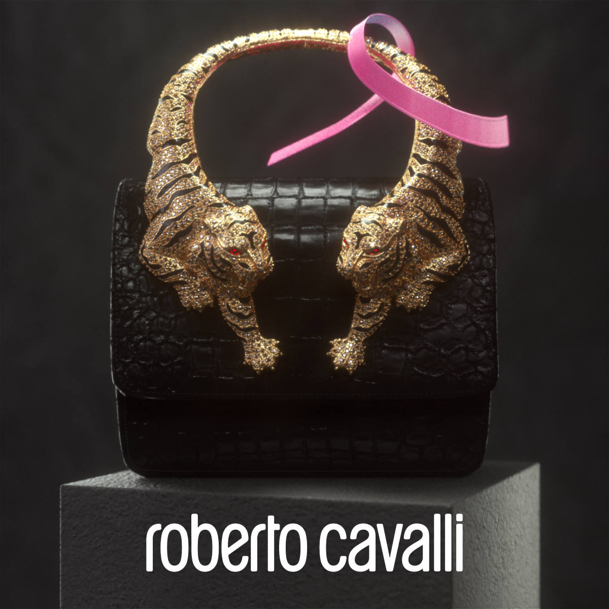 Roberto Cavalli Supports The Breastcancer.org During Breast Cancer Prevention Month