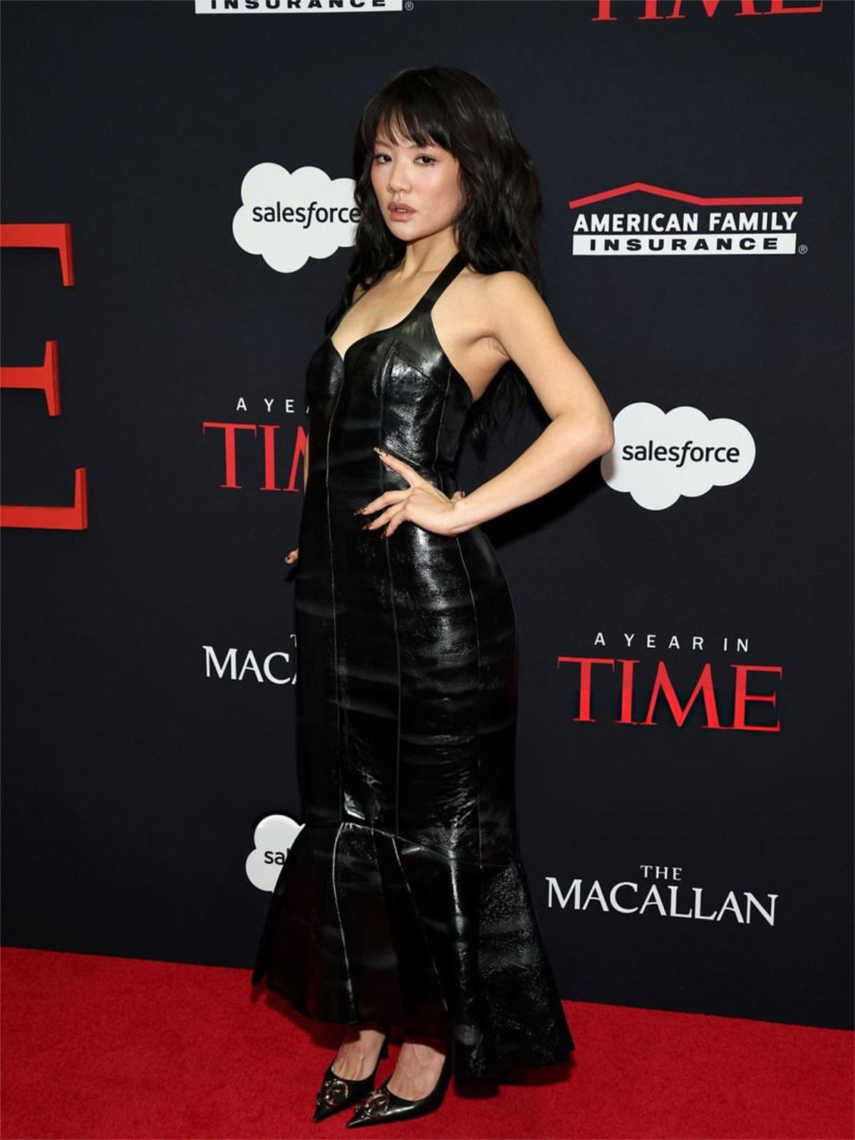 Rei Ami in Roberto Cavalli at TIME Celebrates A Year In Time