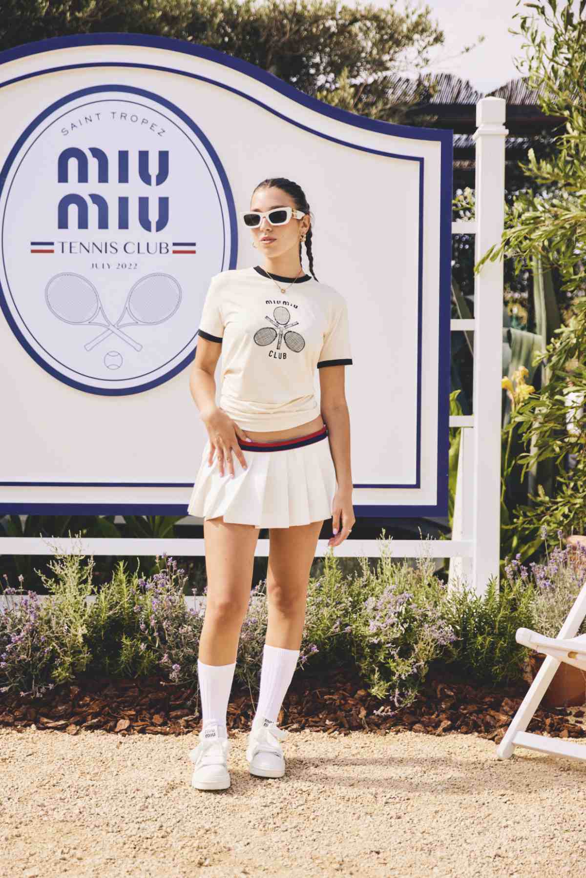 Miu Miu Launched The Miu Miu Tennis Club In Saint-Tropez