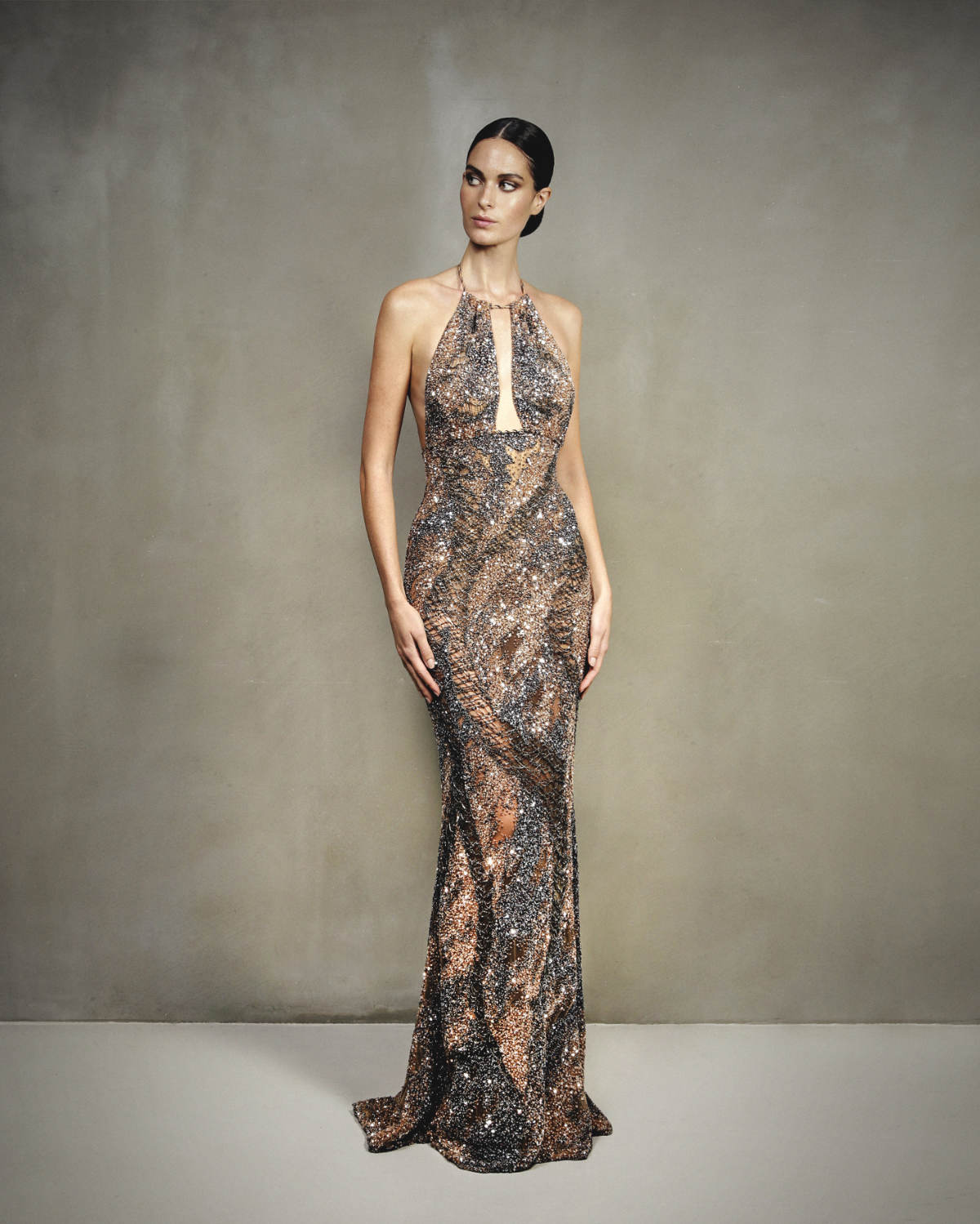 Roberto Cavalli Elevates amfAR Las Vegas Gala With “Divina Africa” Gown