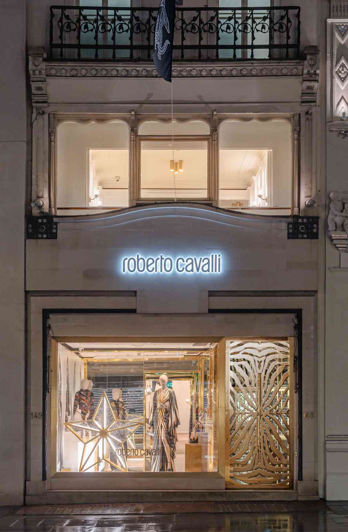 Roberto Cavalli Opens Its New Boutique On New Bond Street