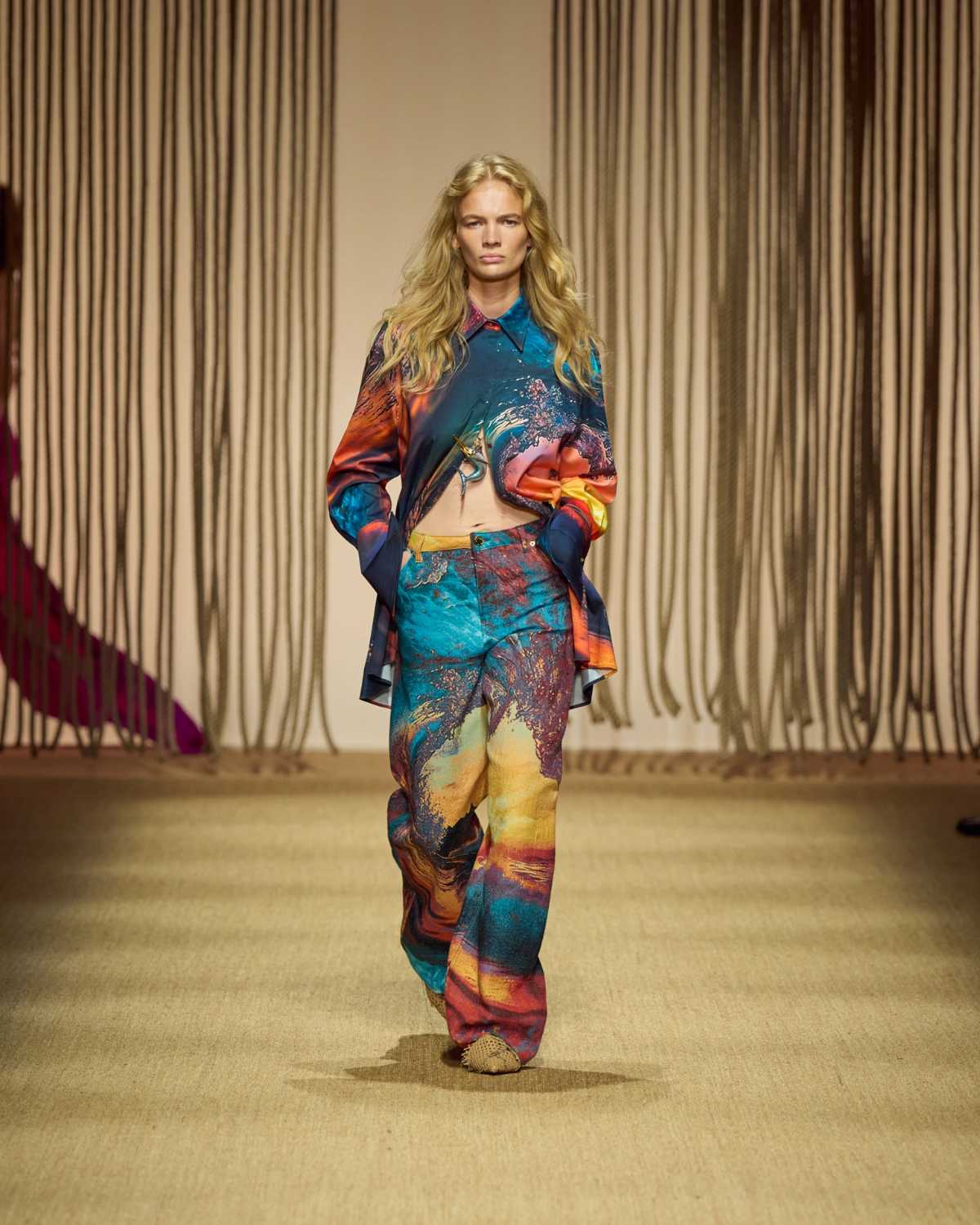 Roberto Cavalli Presents Its New Spring Summer 2025 Collection: Views From Zancle