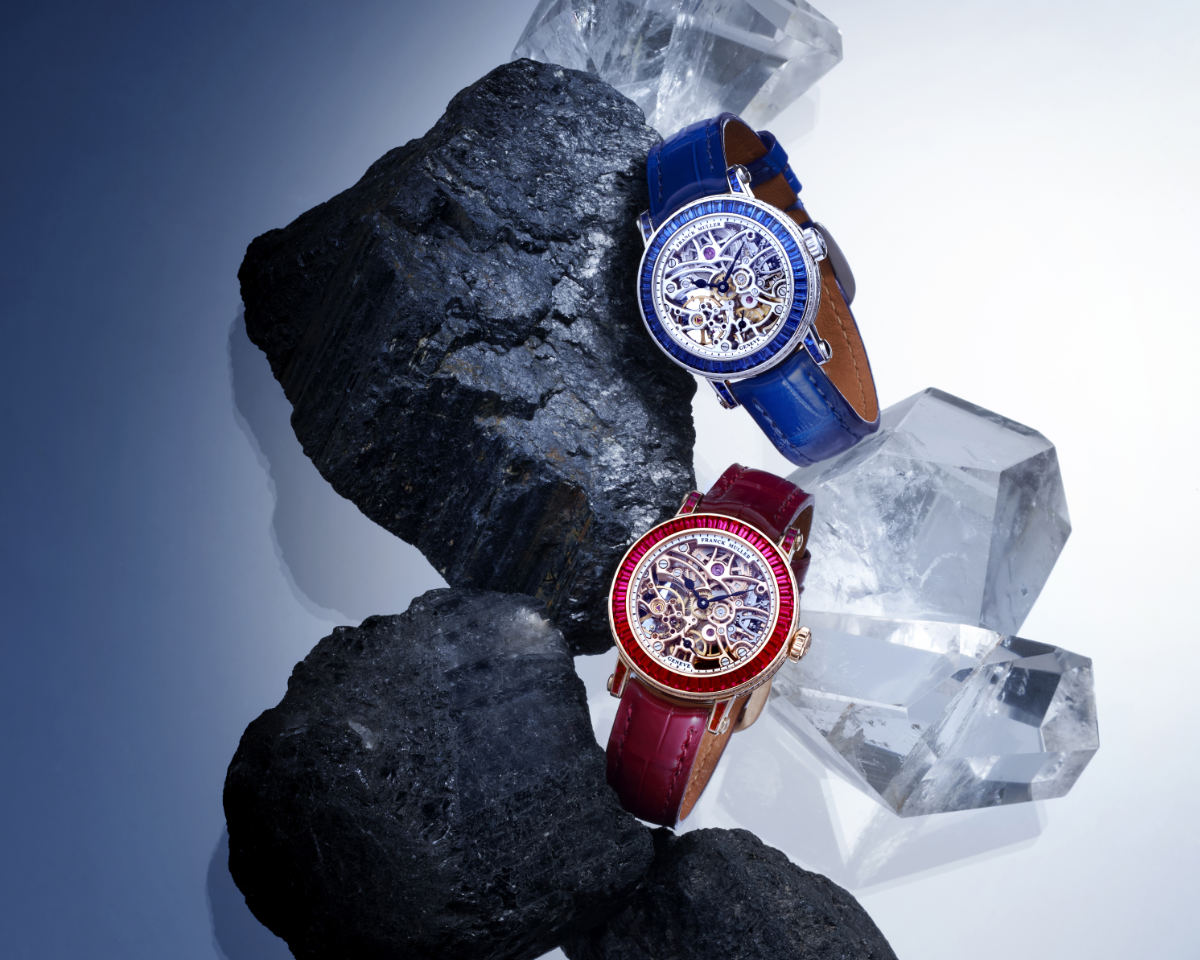 Franck Muller Presents Its New High Jewellery Watch: Round Skeleton Baguette