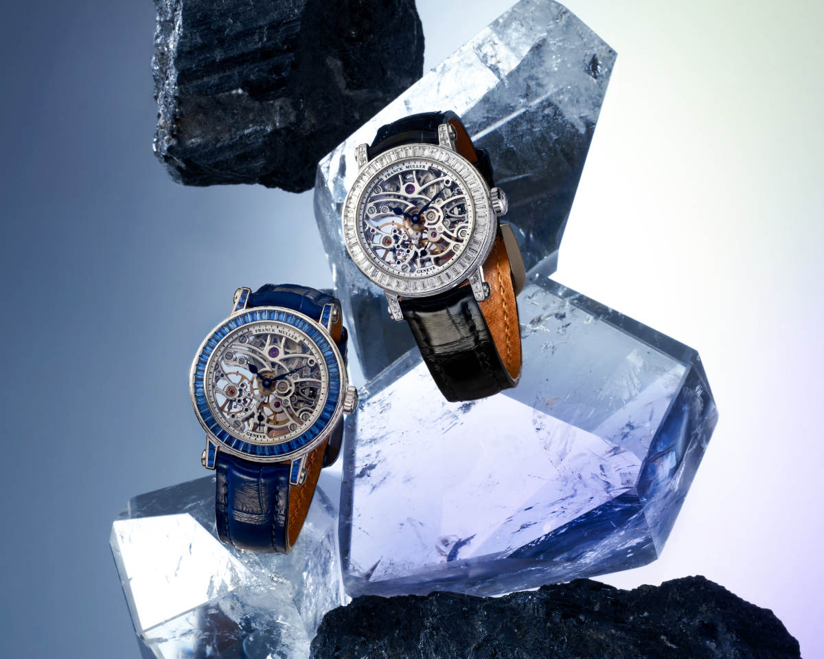 Franck Muller Presents Its New High Jewellery Watch: Round Skeleton Baguette